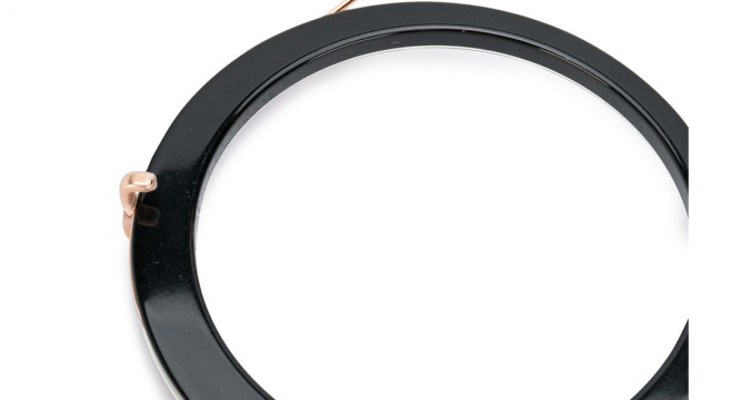 DOLCE & GABBANA EYEWEAR Limited Edition clip-on round sunglasses