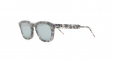 THOM BROWNE EYEWEAR marble effect square sunglasses