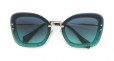 MIU MIU EYEWEAR oversized sunglasses