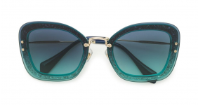 MIU MIU EYEWEAR oversized...