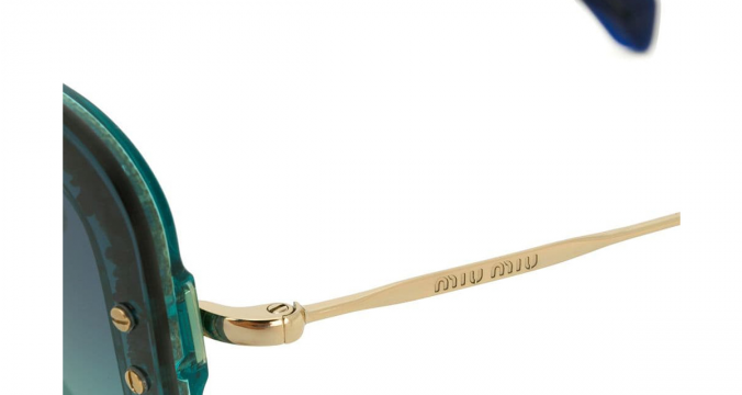 MIU MIU EYEWEAR oversized sunglasses