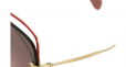 MIU MIU EYEWEAR oversized embellished sunglasses