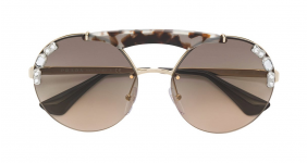 PRADA EYEWEAR crystal...