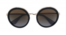 PRADA EYEWEAR round oversized sunglasses