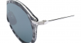 THOM BROWNE EYEWEAR round tortoiseshell sunglasses