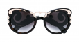 PRADA EYEWEAR rounded cat eye sunglasses