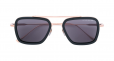 DITA EYEWEAR FLIGHT 06 ROSE GOLD - B;ACK