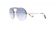 PRADA EYEWEAR oversized frameless sunglasses