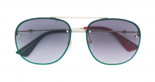 GUCCI EYEWEAR oversized aviator sunglasses