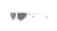 GUCCI EYEWEAR pearl-embellished sunglasses
