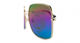 GUCCI EYEWEAR tiger rectangular-frame glasses