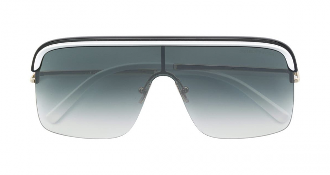CUTLER & GROSS mask aviator sunglasses