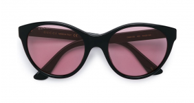 GUCCI EYEWEAR square tinted...