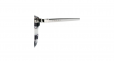 PRADA EYEWEAR round frame glasses