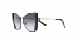 DOLCE & GABBANA EYEWEAR oversized cat eye sunglasses