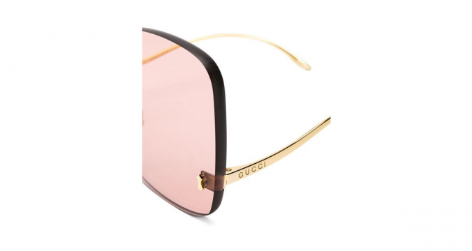 GUCCI EYEWEAR oversized sunglasses