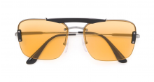 PRADA EYEWEAR oversized shaped sunglasses