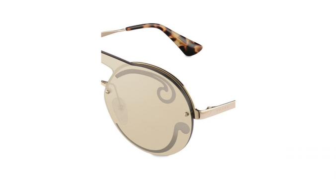 PRADA EYEWEAR double-nose bridge sunglasses