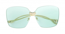 GUCCI EYEWEAR Square Frame Rimless sunglasses