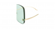 GUCCI EYEWEAR Square Frame Rimless sunglasses
