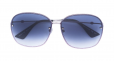 GUCCI EYEWEAR glitter rim round sunglasses
