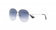 GUCCI EYEWEAR glitter rim round sunglasses