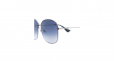 GUCCI EYEWEAR glitter rim round sunglasses