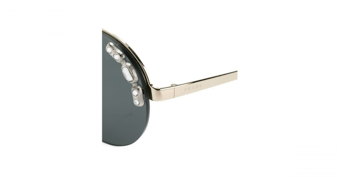 PRADA EYEWEAR Jewelled Runway sunglasses