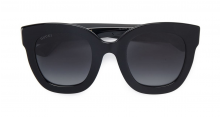 GUCCI EYEWEAR Black sunglasses with stars