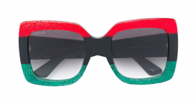 GUCCI EYEWEAR oversized sunglasses