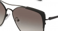 PRADA EYEWEAR aviator frame sunglasses