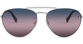 MIU MIU EYEWEAR aviator frame...