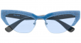 MIU MIU EYEWEAR cat eye glitter sunglasses