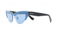 MIU MIU EYEWEAR cat eye glitter sunglasses