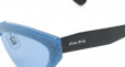 MIU MIU EYEWEAR cat eye glitter sunglasses