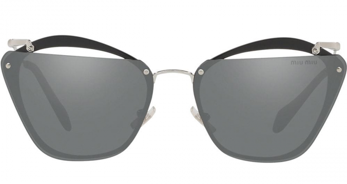 MIU MIU EYEWEAR cut out Rasoir sunglasses