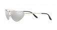 PRADA EYEWEAR oval shaped sunglasses