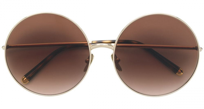 DOLCE & GABBANA EYEWEAR round frame sunglasses