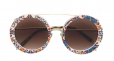 DOLCE & GABBANA EYEWEAR round frame sunglasses