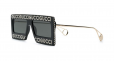 GUCCI EYEWEAR embellished logo sunglasses