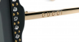 GUCCI EYEWEAR embellished logo sunglasses