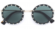 VALENTINO EYEWEAR round crystals sunglasses