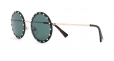 VALENTINO EYEWEAR round crystals sunglasses