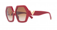 VALENTINO EYEWEAR oversized sunglasses