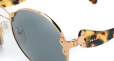 PRADA EYEWEAR round frame sunglasses