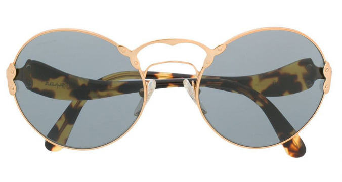 PRADA EYEWEAR round frame sunglasses