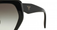 PRADA EYEWEAR oversized tinted sunglasses