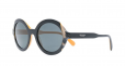 PRADA EYEWEAR round frame sunglasses