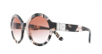 DOLCE & GABBANA EYEWEAR thick round frame sunglasses