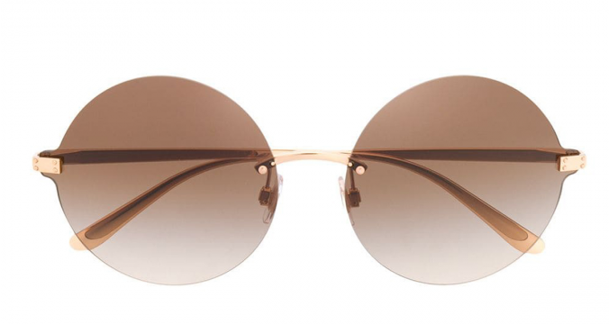 DOLCE & GABBANA EYEWEAR round frame sunglasses